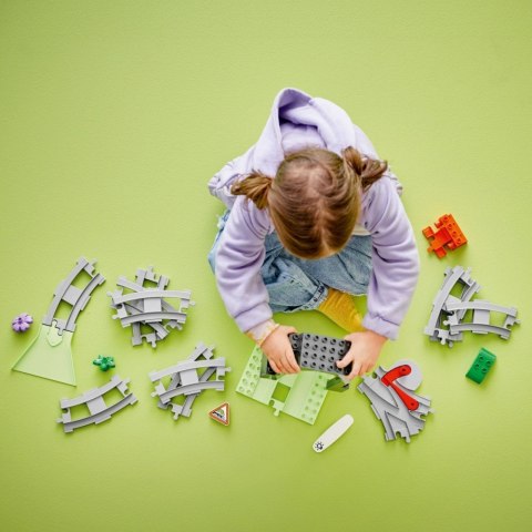 LEGO Klocki DUPLO 10425 Tunel i tory kolejowe - zestaw rozszerzający