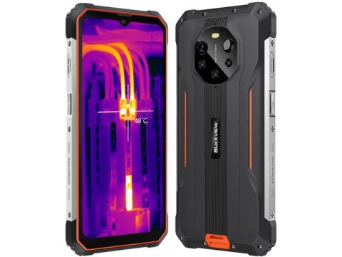 Smartphone BLACKVIEW BL8800 PRO 8/128 GB Orange (Pomarańczowy) 128 GB Czarno-pomarańczowy BL8800PRO-OE/BV