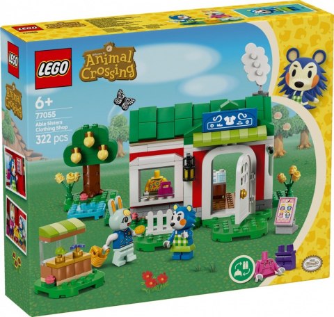 LEGO Klocki Animal Crossing 77055 Able Sisters i sklep odzieżowy