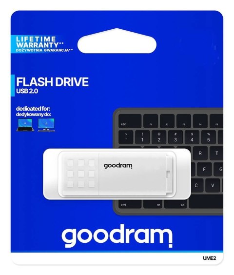 Pendrive GOODRAM UME2 128 GB (128 GB /USB 2.0 /Biały )