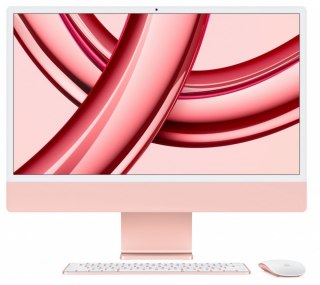 Komputer All-in-One APPLE IMAC 24 (24"/M3/8GB/SSD256GB/Różowy)