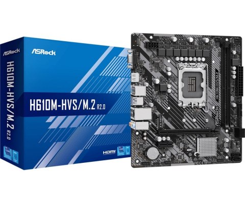 Płyta główna ASROCK H610M-HVS/M.2 R2.0 LGA1700 MICRO ATX