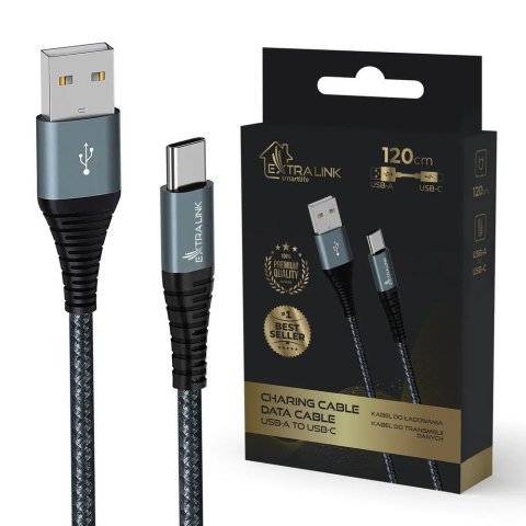 Kabel USB EXTRALINK USB typ C 1.2