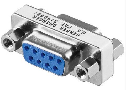 Adapter AKYGA D-sub 9-pin - D-sub 9-pin D-Sub 9-pin (gniazdo) - D-sub 9-pin (gniazdo) AK-AD-16