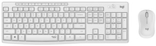 Zestaw klawiatura i mysz LOGITECH MK295 US Biały 920-009824