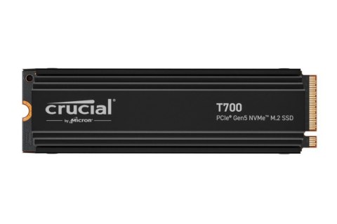 Dysk SSD CRUCIAL CT2000T700SSD5 T700 (M.2 2280″ /2 TB /PCI Express /12400MB/s /11800MB/s)