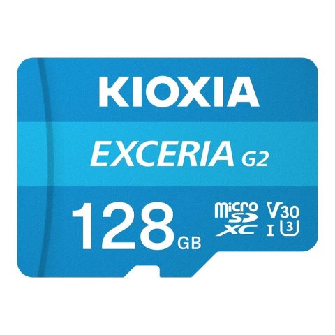 Karta pamięci MicroSDXC KIOXIA EXCERIA G2 128GB UHS-III Class 10 V30 + adapter