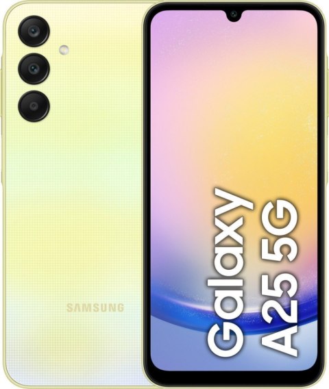 Smartphone SAMSUNG Galaxy A25 5G 8/256 GB Żółty 256 GB Żółty SM-A256BZYHEUB