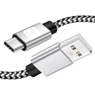 Kabel Techly USB 2.0 USB-A na USB-C 1m M/M 3A