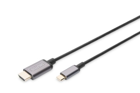 DIGITUS DA-70821 1.8m /s1x USB Typu C 1x HDMI