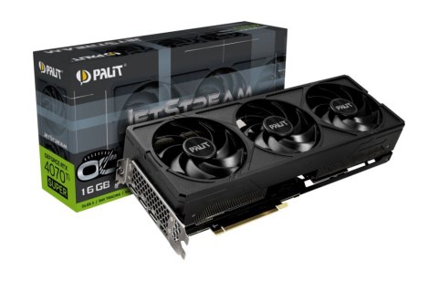 Karta graficzna PALIT GeForce RTX 4070Ti SUPER JetStream OC 16GB GDDR6X (NED47TSS19T2-1043J)