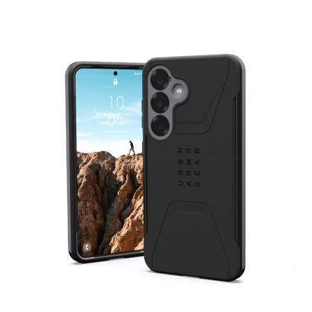 UAG Civilian Pro - obudowa ochronna do Samsung Galaxy S25 5G z wbudowanym modułem magnetycznym (black) [mto]