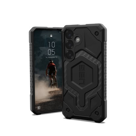 UAG Monarch Pro - obudowa ochronna do Samsung Galaxy S25 5G z wbudowanym modułem magnetycznym (carbon fiber) [mto]