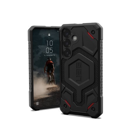 UAG Monarch Pro - obudowa ochronna do Samsung Galaxy S25 5G z wbudowanym modułem magnetycznym (kevlar black)