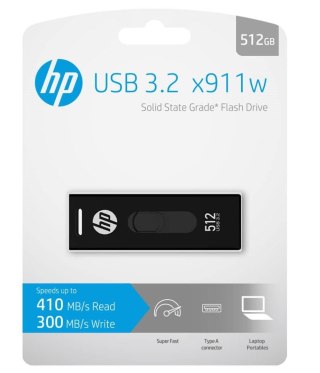 Pendrive HP HPFD911W-512 (512 GB /Czarny )