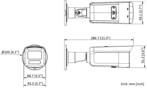 KAMERA IP HIKVISION DS-2CD2T47G2H-LI(4mm)(eF)