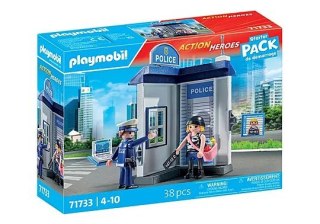 Playmobil Zestaw Action Heroes 71733 Policyjny pokój przesłuchań