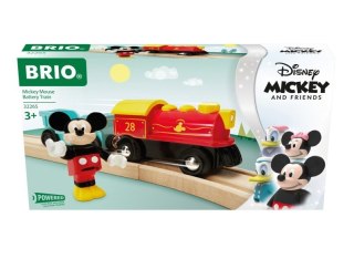 Brio Pociąg na baterie Myszka Miki