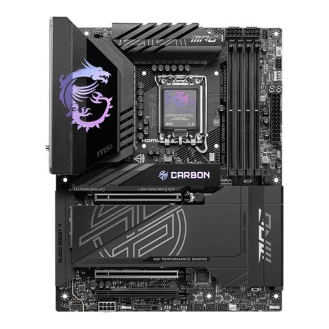 Płyta MSI MPG Z890 CARBON WIFI /Z890/DDR5/SATA3/M.2/TB4/WiFi/BT/PCIe5.0/s.1851/ATX