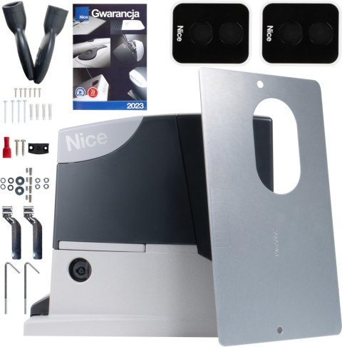 Zestaw NICE Road 400 do bram przesuwnych (bez fotokomórek)