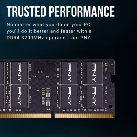 PNY Pamięć notebookowa 16GB DDR4 SODIMM 3200 MN16GSD43200-TB