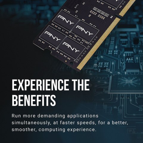 PNY Pamięć notebookowa 16GB DDR4 SODIMM 3200 MN16GSD43200-TB