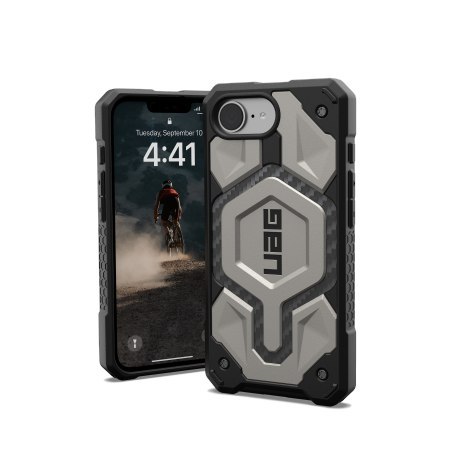 UAG Monarch Pro - obudowa ochronna do iPhone 16e / 17e kompatybilna z MagSafe (titanium)