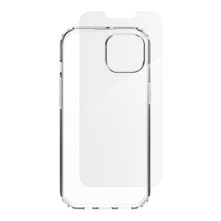 ZAGG IF Defence Bundle - obudowa ochronna oraz szkło ochronne do iPhone 17e / 16e / 15 / 14 / 13 (clear)