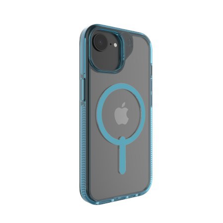 ZAGG Santa Cruz Snap - obudowa ochronna do iPhone 17e / 16e / 15 / 14 / 13 kompatybilna z MagSafe (blue)