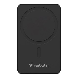 Powerbank Verbatim Charge 'n' Go Essentials Magnetic Wireless 10000mAh USB-C PD 3.0 Black