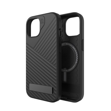 ZAGG Denali Snap KS - obudowa ochronna z podstawką do iPhone 15/14/13 kompatybilna z MagSafe (black)