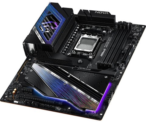 ASRock Płyta główna X870E NOVA WIFI AM5 4DDR5 M.2 ATX ASRock Płyta główna X870E NOVA WIFI AM5 4DDR5 M.2 ATX