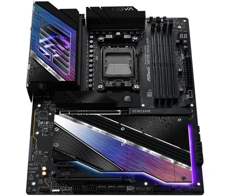 ASRock Płyta główna X870E NOVA WIFI AM5 4DDR5 M.2 ATX ASRock Płyta główna X870E NOVA WIFI AM5 4DDR5 M.2 ATX
