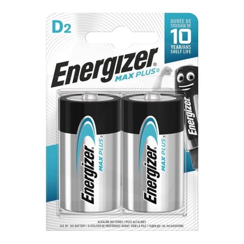 Energizer Bateria Max Plus D LR20 2 szt. Blister