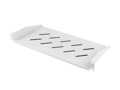 Półka do szaf Lanberg 19" 350/450/600/800/1000mm szara (1U/483x220mm udźwig do 25kg)