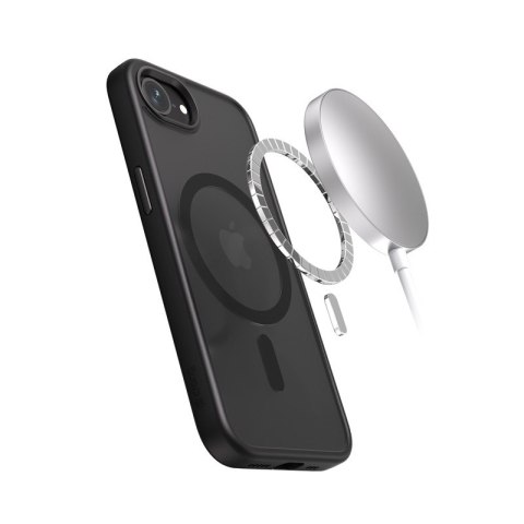 CRONG Hybrid Frost MAG Cover - Etui iPhone 16e MagSafe Czarne