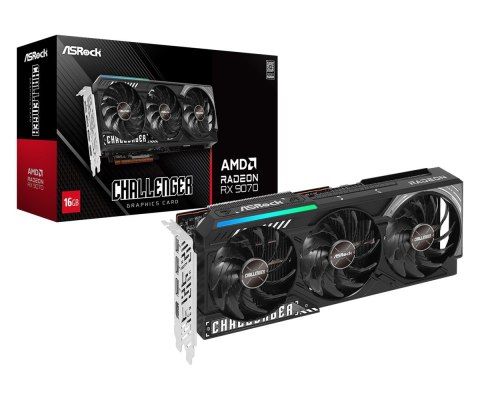 ASRock Karta graficzna Radeon RX 9070 Challenger 16GB