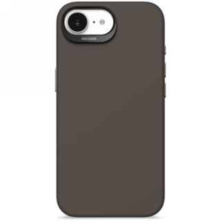 Decoded Silicone Backcover - silikonowa obudowa ochronna do iPhone 16e kompatybilna z MagSafe (charcoal)