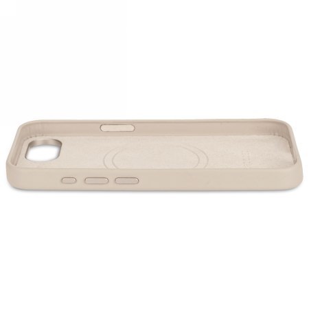 Decoded Leather Backcover - skórzana obudowa ochronna do iPhone 16e / 17e kompatybilna z MagSafe (clay)