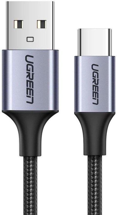 Kabel Ugreen US288 USB-A / USB-C QC 3.0 3A 2m - szary