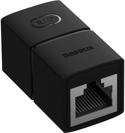 Złączka sieciowa łącznik kabli Ethernet RJ-45 Baseus AirJoy Series 1 szt. - czarna