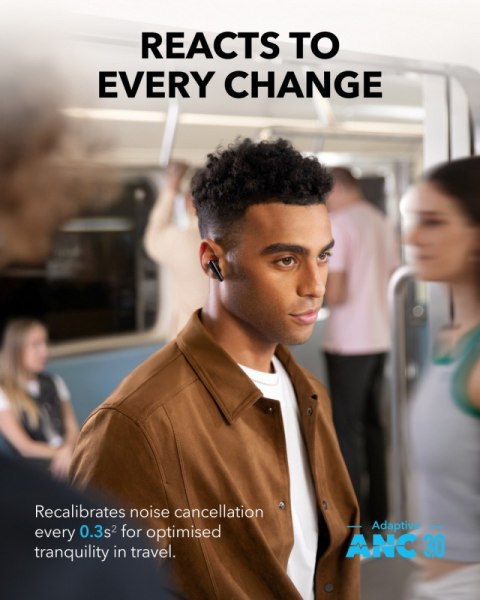 Anker Słuchawki bezprzewodowe Soundcore Liberty 4 PRO Bluetooth błyszcząca czerń