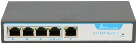 Przełącznik EXTRALINK EX.14305 (4x 10/100/1000 PoE ) Przełącznik EXTRALINK EX.14305 (4x 10/100/1000 PoE )