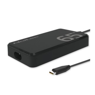 Ładowarka sieciowa Qoltec 65W GaN Super Fast SLIM