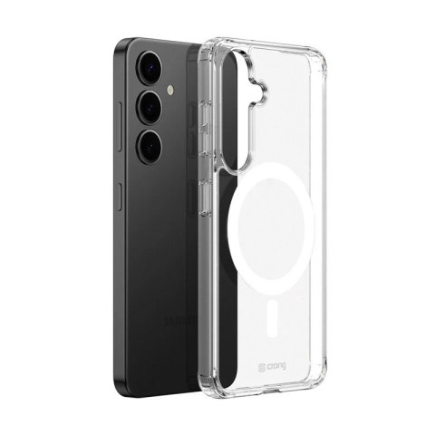CRONG Etui Crystal Shield Magnetic Samsung Galaxy S25 MagSafe przezroczyste