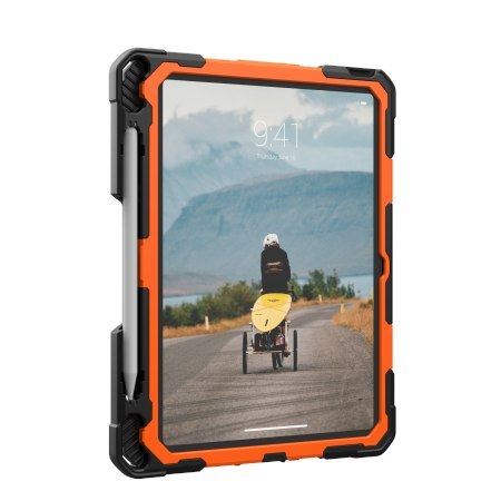 UAG Plasma HS Kickstand - obudowa ochronna z uchwytem do Apple Pencil, uchwytem na dłoń oraz podstawką do iPad 10.9" 10 generacj