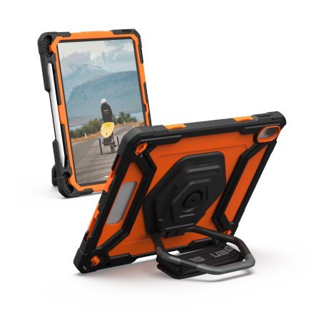 UAG Plasma HS Kickstand - obudowa ochronna z uchwytem do Apple Pencil, uchwytem na dłoń oraz podstawką do iPad 10.9" 10 generacj