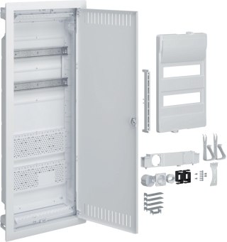 Rozdzielnica hybrydowa podtynkowa, 2 x12modułów, HAGER Volta VU602PLH
