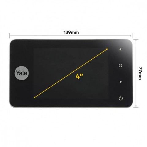 YALE HOME Elektroniczny wizjer drzwiowy DDV 4500