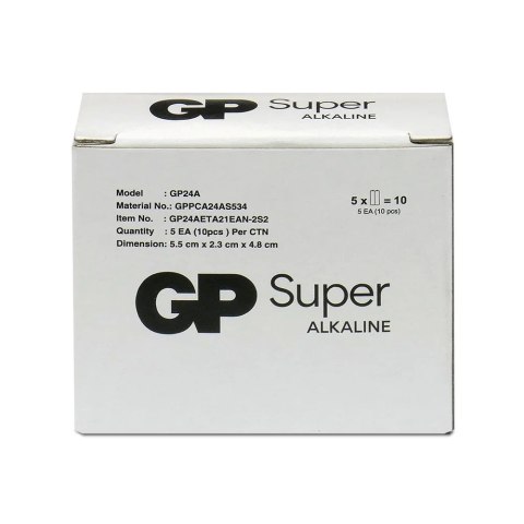 GP Battery Baterie alkaliczne LR03/AAA GP SUPER 10szt. (G-TECH)